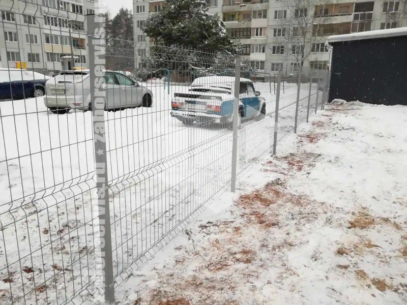 3Д оцинкованный забор 60 метров