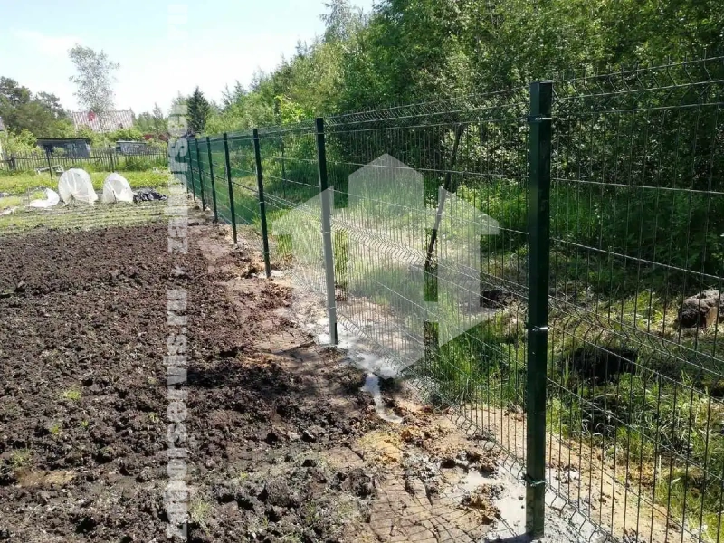 Забор из сетки гиттер 65 метров