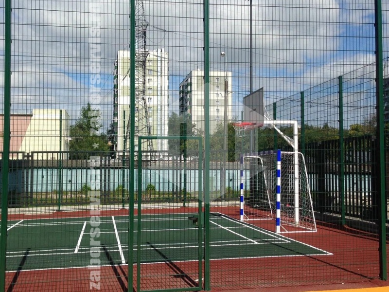 3D заборы для спортивной площадки 60 метров 3,5мм