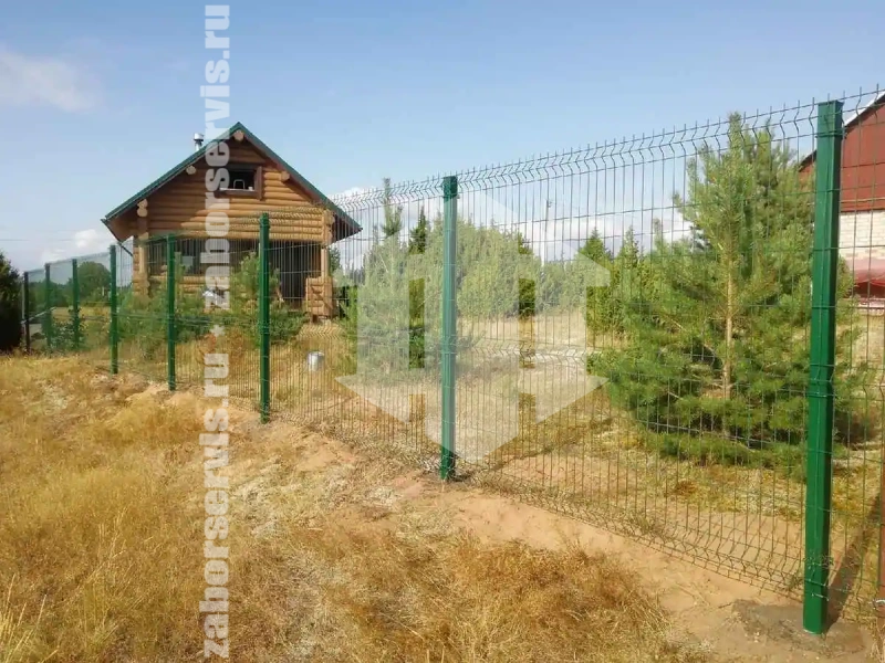 3D заборы для частного дома 87 метров 4мм