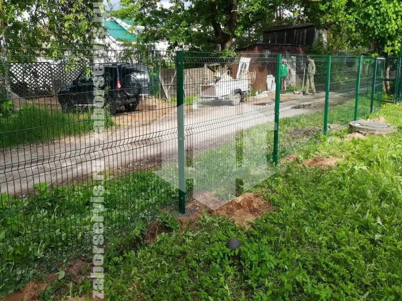 Забор из сварной сетки 75 метров