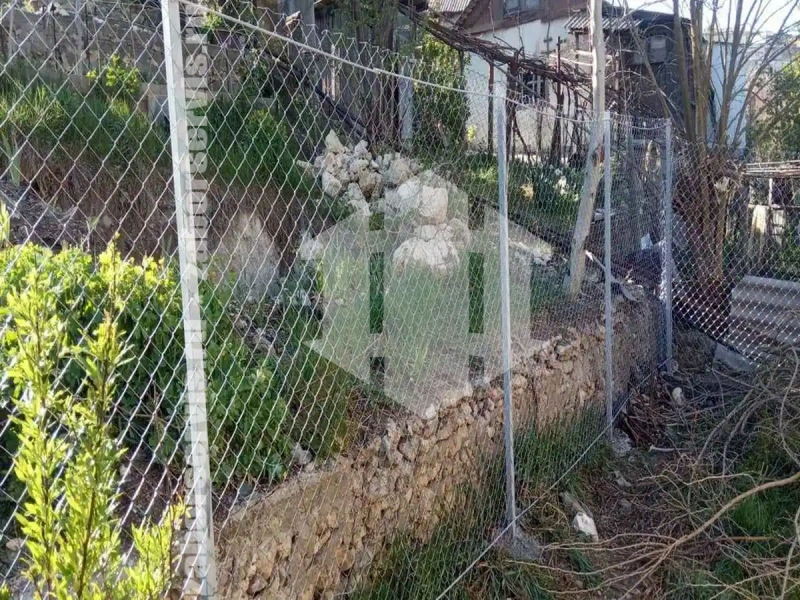 Забор из сетки рабицы с арматурой 58 метра