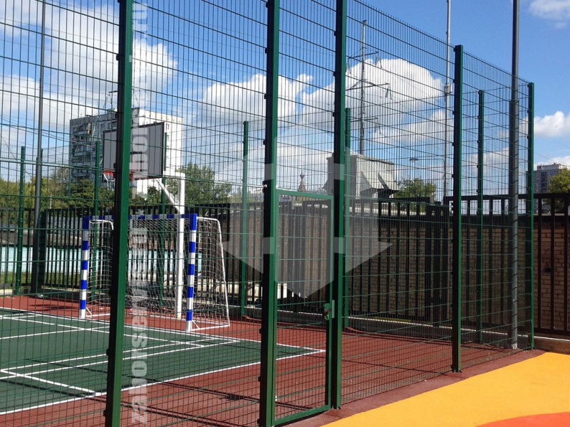 3D заборы для спортивной площадки 60 метров 3,5мм
