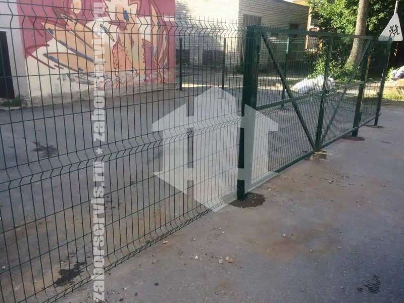 3D забор 32 метра высота 2,0м 6мм