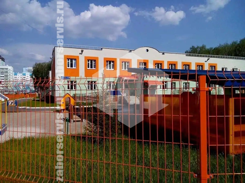 3D заборы для детского сада 200 метров 3,5мм