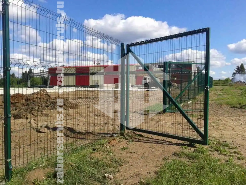 Забор из сетки гиттер 150 метров