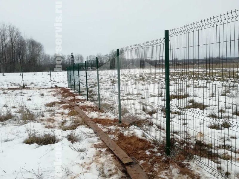 3D заборы 70 метров высота 1,5м 4мм