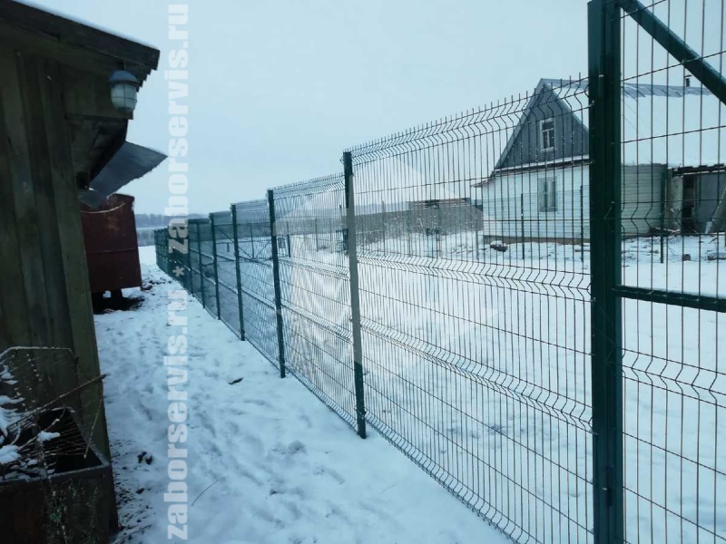 3D заборы для частного дома 200 метров 3,5мм