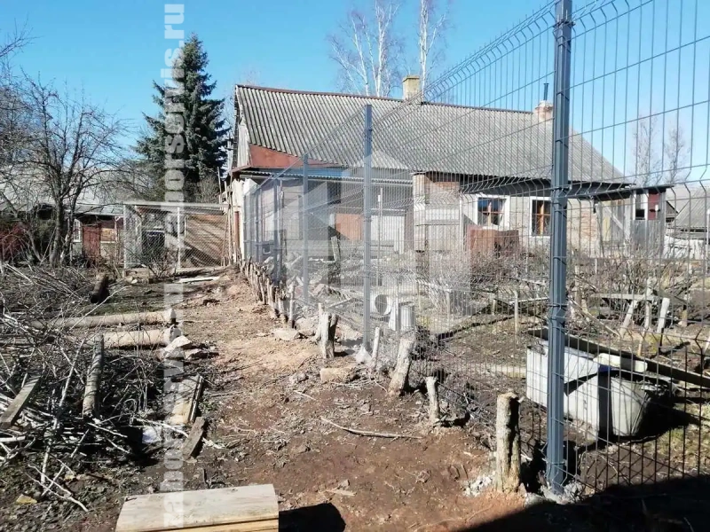 3Д оцинкованный забор 65 метров