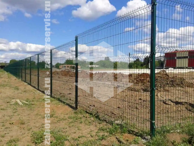 Забор из сетки гиттер 150 метров