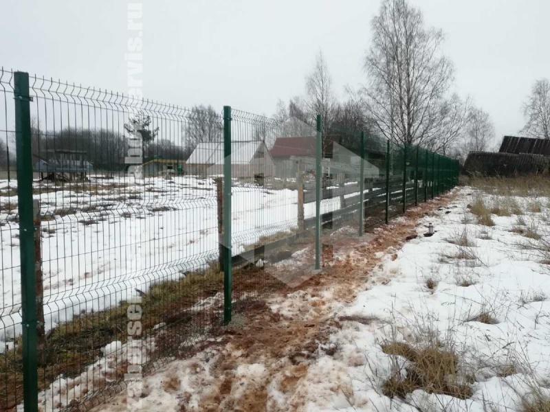 3D заборы 70 метров высота 1,5м 4мм